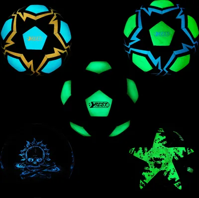 Produktbild von Best Sporting Fußball Glow In The Dark, Größe 5