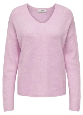 Produktbild von ONLY ONLCAMILLA V-Neck L/S Pullover KNT NOOS
