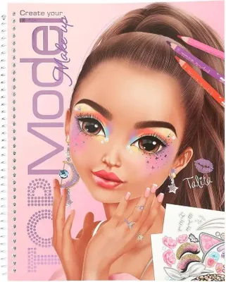 Obrázek produktu pro Depesche TOPModel 13144, Dívka, Omalovávací kniha/album
