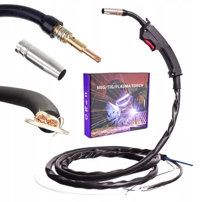 Zdjęcie produktu dla Uchwyt spawalniczy Tw14 Euro bez gniazda do spawarek Mig, Mag (Einhell, Profimig)