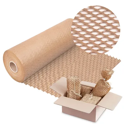 Honingraatpapier 40 cm x 50 m, 70 g/m², braun
