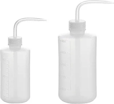 Obrázek produktu pro Plastové bezpečnostní láhve pro zahradnictví a laboratoře, průhledné, 250/500 ml