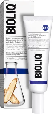 Zdjęcie produktu dla Bioliq 55+, Krem Intensywnie liftingujący do skóry, oczu, szyi i dekoltu, 30 ml