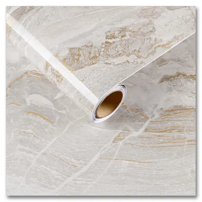 Imagen del producto de Película adhesiva de mármol para muebles, 60 x 300 cm