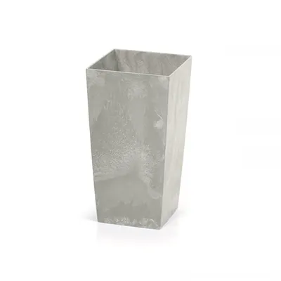 Obrázok produktu pre NABBI Plastový kvetináč DURS125E 12,5 cm - sivý betón