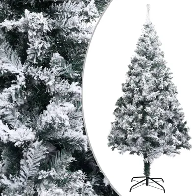 Image de Sapin de Noël artificiel enneigé Vert 180 cm PVC , Sapins de Noël artificiels Design 2024