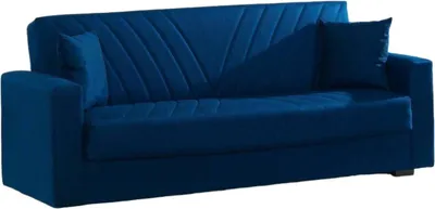 Immagine prodotto di Dmora Divano Letto 3 Posti Adda 81x214 cm Nero, Contenitore Reclinabile