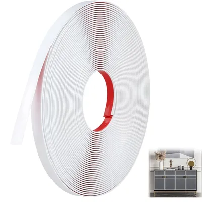Obrázek produktu pro Dekorativní lišta, samolepicí - 7 m x 1 cm - bílá