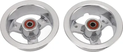 Produktbild von 3.50-4 Hinterradfelge mit 600RS-Lager, 4-Zoll-Aluminiumlegierung, hohe Torsionsfestigkeit, robust, für Schneefräse mit Elektroroller-Fräse