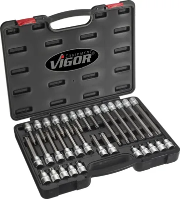 Image de Vigor Embout de vis Sort. Torx 32pcs.