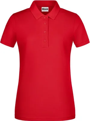 Produktbild von Ladies' Basic Polo Klassisches Poloshirt red, Gr. L