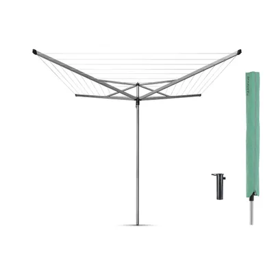 Produktbild von Brabantia Wäschespinne"C" 40M Hülse, Hülle Grau, 323201