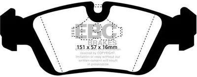 Immagine prodotto di EBC Brakes Pastiglie freno Pastiglie freno anteriori DP4914R