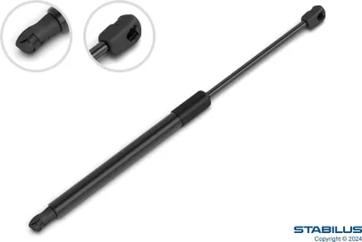 Produktbild von STABILUS LIFT-O-MAT 648681 Gasfeder Heckklappendämpfer für HYUNDAI i30 III Fastback (PDE, PDEN) 416mm