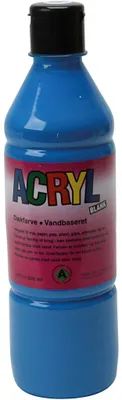 Produktbild von Acrylfarben, Primärblau, 500 ml/ 1 Fl. [HOB-636055]