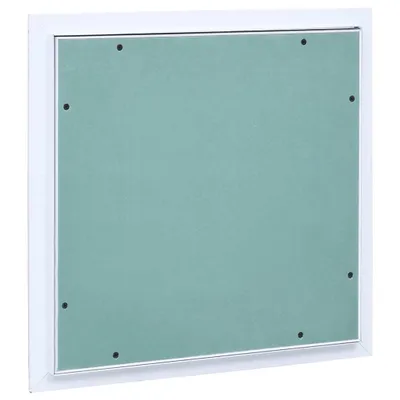 Image de vidaXL Trappe de visite avec cadre en aluminium et insert GK 200x200 mm