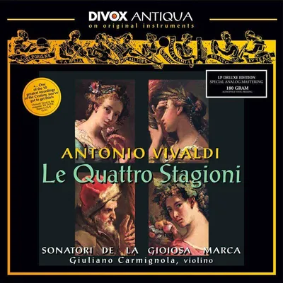 Obrázok produktu pre Concerti op.8 Nr.1-4 "4 Jahreszeiten" (180g): Antonio Vivaldi (1678-1741) - Divox  - (Vinyl / Classic)