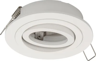 Produktbild von Einbaurahmen Mattes Weiß 648-MA Ø75 mm für GU10 | MR16 IP20