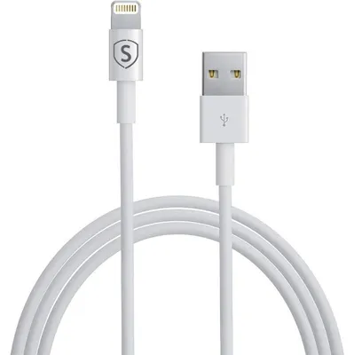 Immagine prodotto di Cavo Lightning per iPhone / iPad,  MFi, 2.4A, 12W, 1m - Bianco