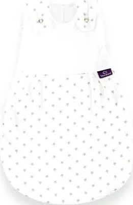 Produktbild von Träumeland Außenschlafsack LIEBMICH Sternchen grau, Größe 68/74