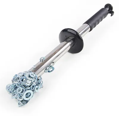 Immagine prodotto di Barra magnetica NTG per trucioli, lunghezza 375 mm, raccoglitore magnetico, utensile di raccolta per metallici
