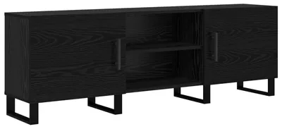 Obrázek produktu pro vidaXL TV skříňka vzhled černého dubu 150 x 30 x 50 cm materiál na bázi dřeva