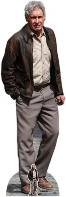 Image de Harrison Ford - Indiana Jones - Support en carton - 61x186 cm