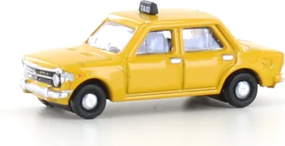 Produktbild von Minis N PKW 1:160 Fiat 128, Taxi, gelb LC61515