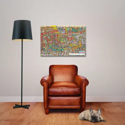 Immagine prodotto di Dov'è Wally - Poster - oggetto nascosto + 1 Ü-Poster dimensioni 61x91,5 cm