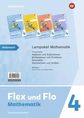 Immagine prodotto di Flex und Flo 4. Lernpaket Mathe (Verbrauch) 2021