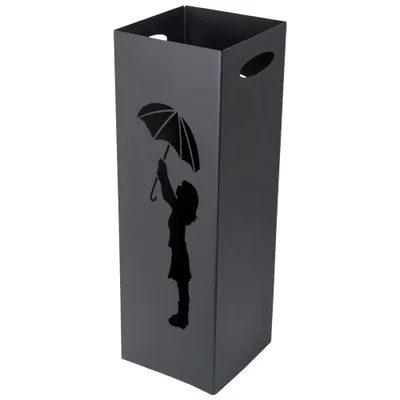 Immagine prodotto di Portaombrelli in metallo design 2 nero LOFT