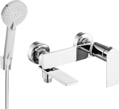 Obrázek produktu pro Mexen Zero R40 vanová baterie se sprchovou sadou, Chromovaná - 7113R40-00