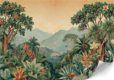 Produktbild von LUMASOUL Fototapete 250x175 cm, Natur, Hochwertige Bildtapete Einfach zu Montieren,