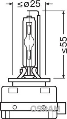 Produktbild von OSRAM D1S Night Breaker Unlimited 66140XNB +70% mehr Licht