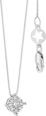 Produktbild von Halsketten   Mit Anhӓnger Comete Silber Bis 42 cm  Kollektion Rose di diamanti - frau