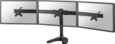Produktbild von Neomounts FPMA-D700DD3 - Aufstellung - für 3 LCD-Anzeigen - Schwarz - Bildschirmgröße: 25.4-68.6 cm (10"-27")