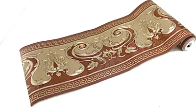 Obrázek produktu pro Medusa Wall Border Meander Laurel Bordo Baroque Tape Wallpaper Medusa Style 5 Metre Roll Wall Pattern Wall Tattoo Ceiling Pattern