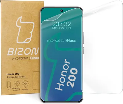 Produktbild von Bizon Glass Hydrogel Front Honor 200 [2 PACK]