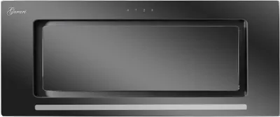 Produktbild von Gurari GCH D E 217 BL. Einbau Dunstabzugshaube Deckenhaube 70 cm 1000m³/h Schwarzglas Lüfterbaustein