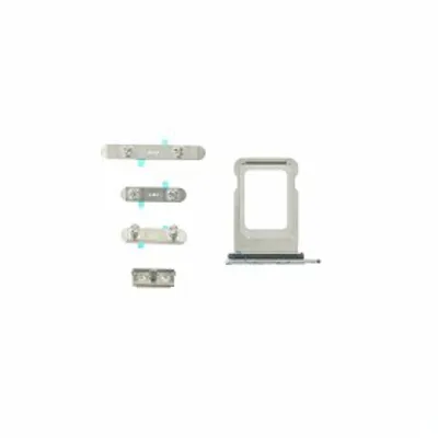 Image de Boutons pour iPhone 12 Pro argent Bouton de remplacement Câble Flex Interrupteur Muet