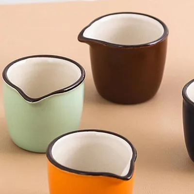 Produktbild von Kaffee- und Theecremeerset aus Glas