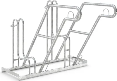 Produktbild von Fahrradständer mit Anlehnbügel 4602 XBF | 2 Räder einseitig | RA 500mm