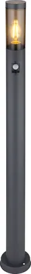 Produktbild von Globo Lighting Außenleuchte Edelstahl anthrazit, 1x E27