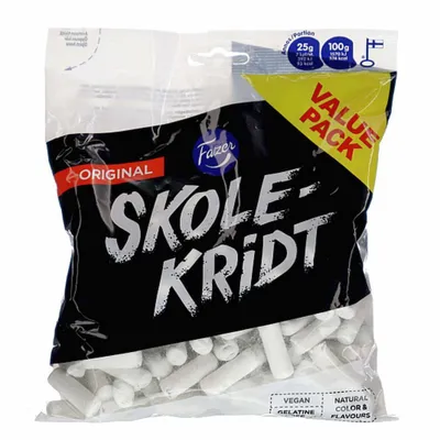 Produktbild von Fazer Skolekridt Original 400g - Schulkreide