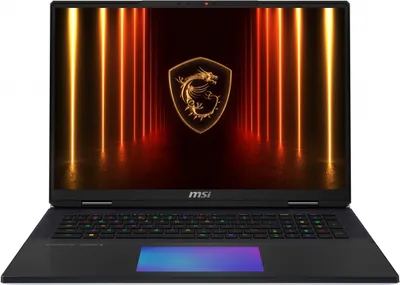 Zdjęcie produktu dla MSI Titan 18 HX AI A2XWJG-656, Intel Core Ultra 9, 45,7 cm (18"), 3840 x 2400 px, 64 GB, 6 TB, Windows 11 Pro