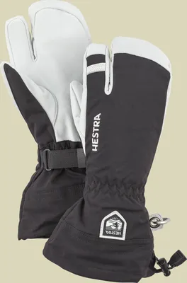 Produktbild von Hestra Army Leather Heli Ski - 3 finger Black 12