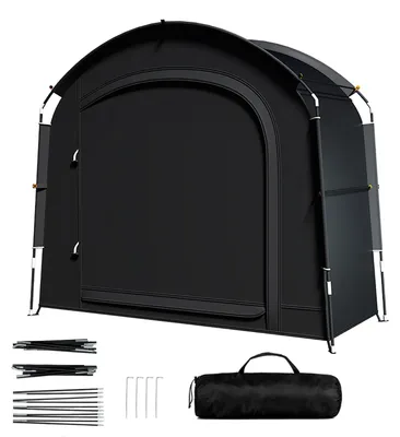 Obrázok produktu pre Stan na bicykle 200 x 165 x 80 cm, pre záhradu, pre 2-3 bicykle, vodotesný, UV odolný