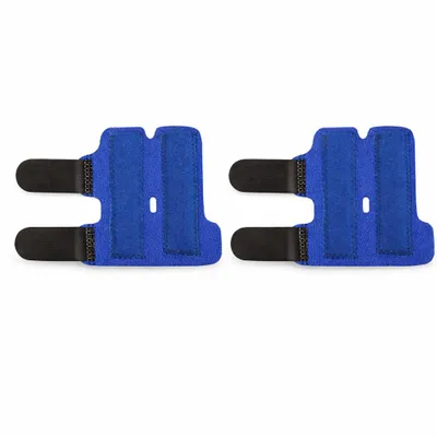 Produktbild von Cool-i® Verstellbare Fingerschiene mit 2 Metallschienen – Fingerstütze zur Ruhigstellung, atmungsaktiv, Universalgröße, 2 Stück