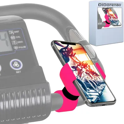 Produktbild von Handyhalterung für Fahrrad, Rotierbar, Universal, Für Smartphones bis 7,6 Zoll, Rosa