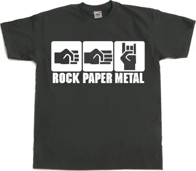 Produktbild von Rock-Paper-Metal - Small - Dark-Grey
